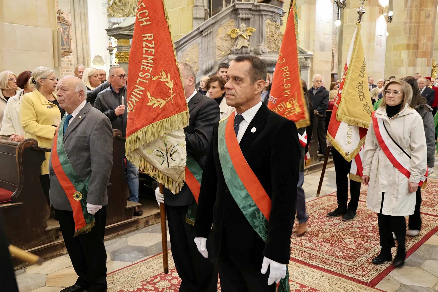 Uroczysta Msza święta zgromadziła cechy i rzemiosła z Dolnego Śląska.