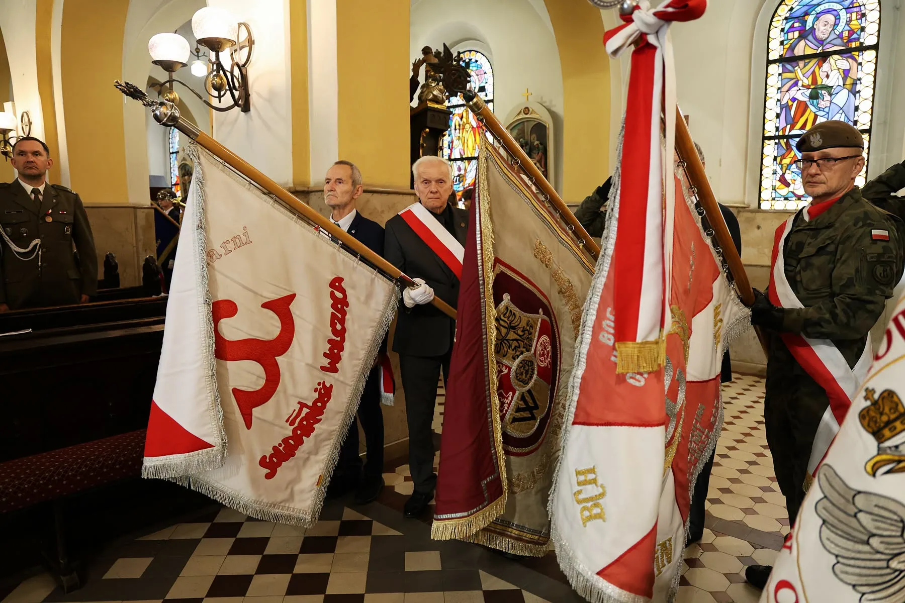 W obchodach wzięli udział Sybiracy oraz ich potomkowie.
