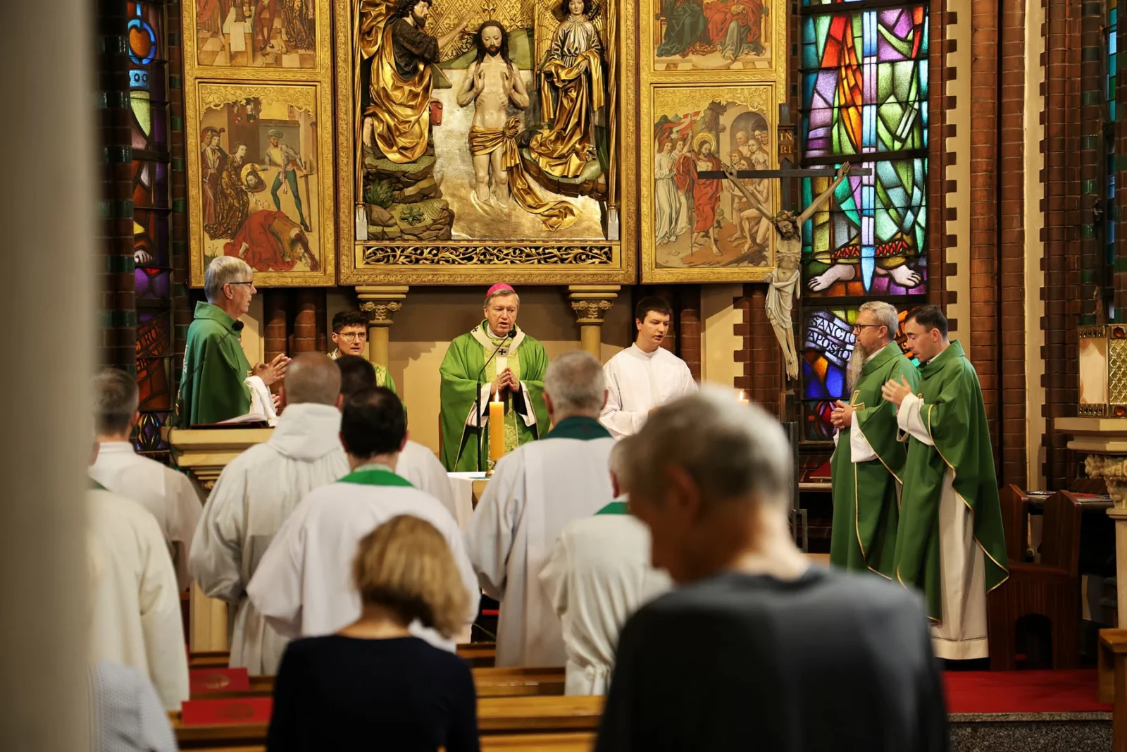 W kaplicy wrocławskiego seminarium abp Józef Kupny odprawił Mszę na zakończenie XXXI Walnego Zgromadzenia Federacji Bibliotek Kościelnych „Fides”
