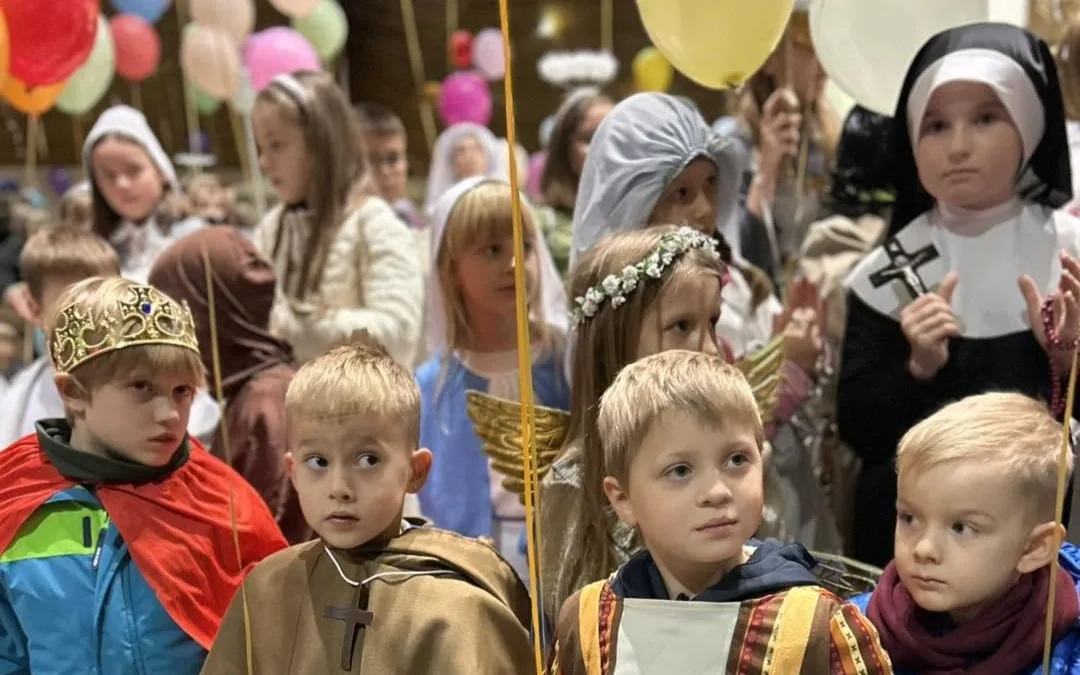 Zdjęcie z balu w Siechnicach w 2024 roku.